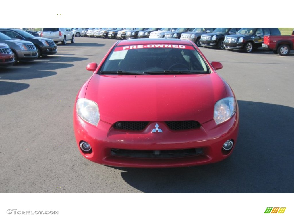 2006 Eclipse GT Coupe - Pure Red / Dark Charcoal photo #8