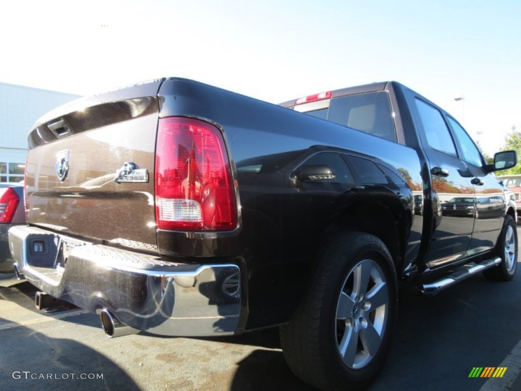 2011 Ram 1500 Big Horn Crew Cab - Rugged Brown Pearl / Dark Slate Gray/Medium Graystone photo #3