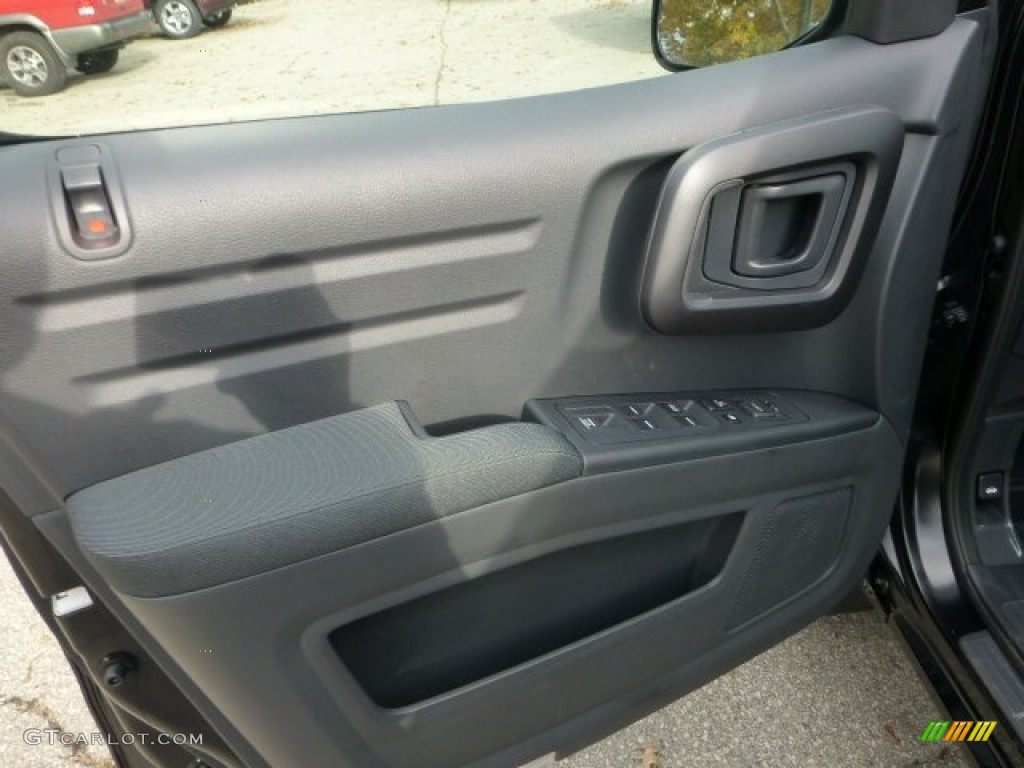 2013 Honda Ridgeline Sport Black Door Panel Photo #72701935