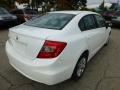 Taffeta White - Civic LX Sedan Photo No. 4