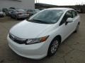 Taffeta White - Civic LX Sedan Photo No. 8