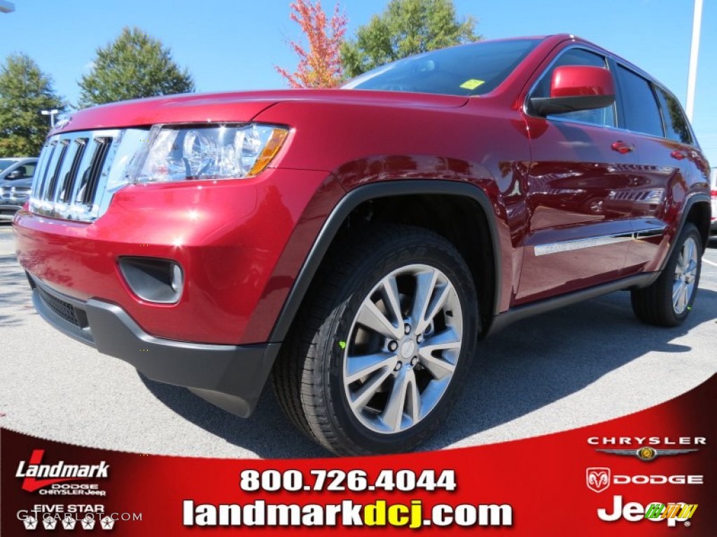 2013 Grand Cherokee Laredo - Deep Cherry Red Crystal Pearl / Dark Graystone/Medium Graystone photo #1