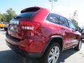 2013 Deep Cherry Red Crystal Pearl Jeep Grand Cherokee Laredo  photo #3