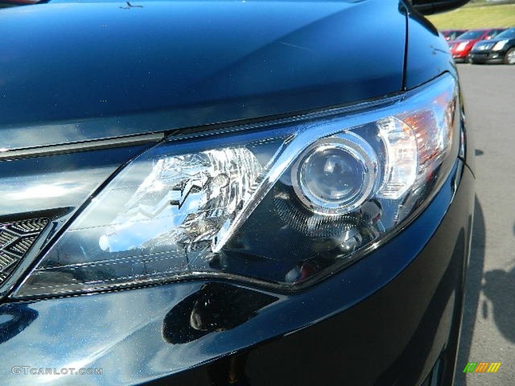 2012 Camry SE - Attitude Black Metallic / Black/Ash photo #9