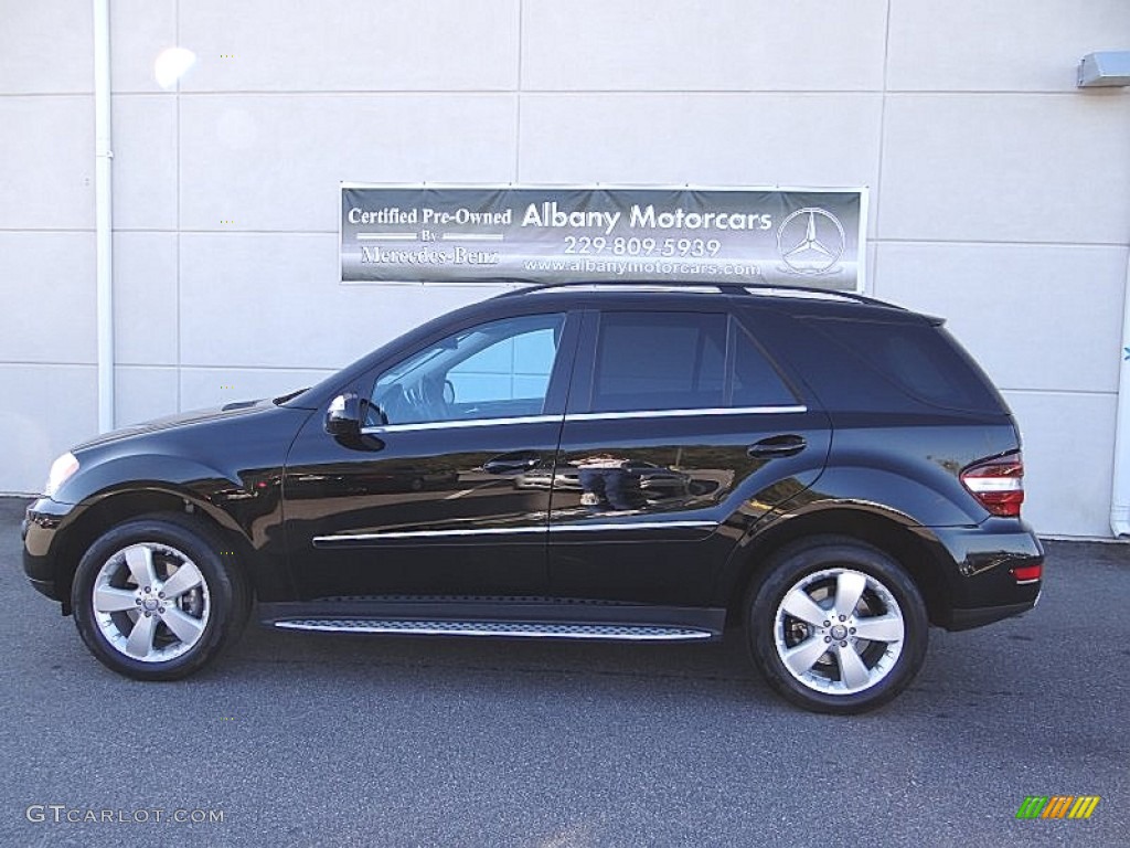2010 ML 350 - Black / Black photo #1