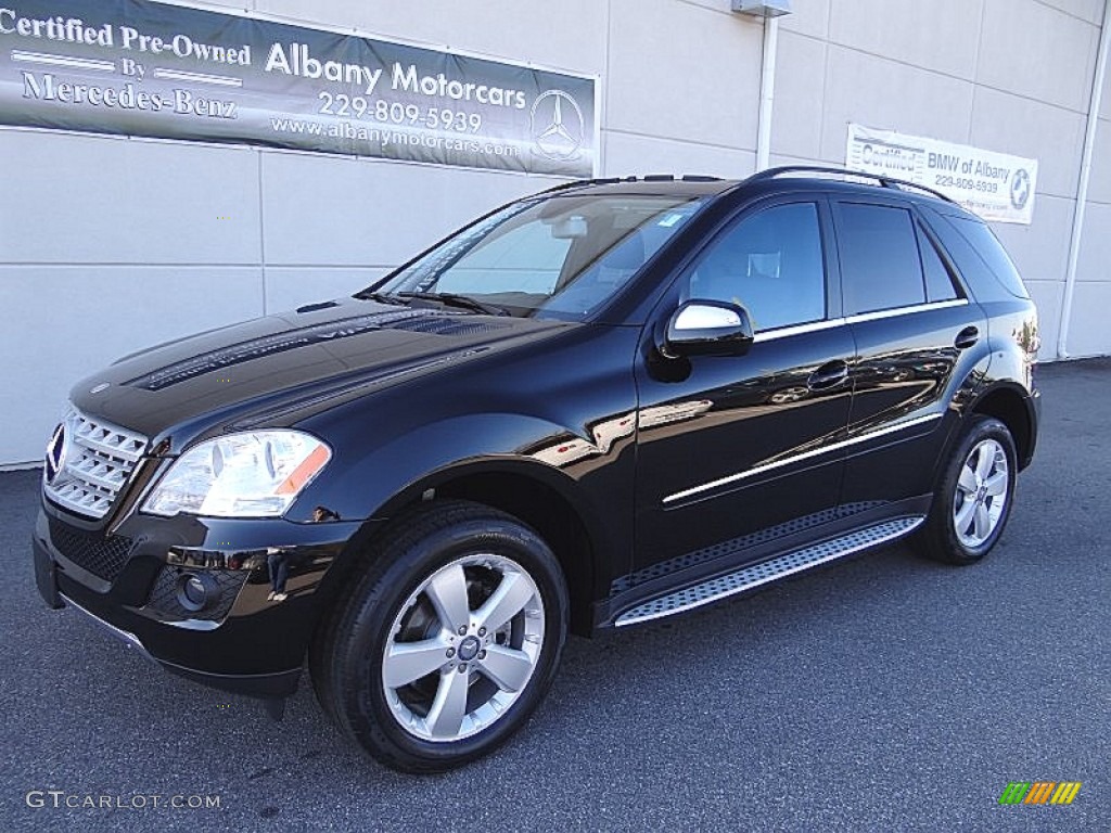 2010 ML 350 - Black / Black photo #2