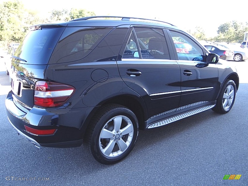 2010 ML 350 - Black / Black photo #6