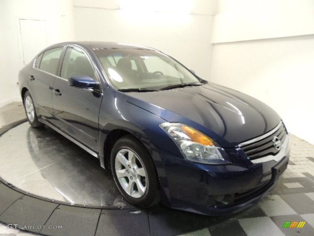 2009 Altima 2.5 S - Navy Blue Metallic / Charcoal photo #3