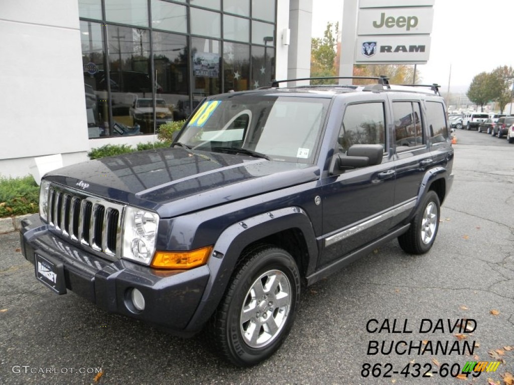 Modern Blue Pearl Jeep Commander