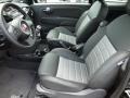 Sport Tessuto Nero/Nero (Black/Black) Front Seat Photo for 2012 Fiat 500 #72704860