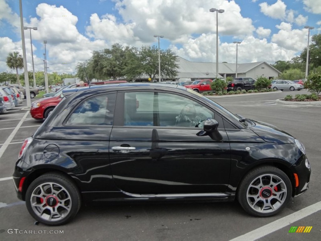 Nero (Black) 2012 Fiat 500 Sport Exterior Photo #72704878