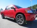 Red Alert 2012 Nissan Titan SV Crew Cab Exterior