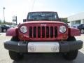 2013 Deep Cherry Red Crystal Pearl Jeep Wrangler Unlimited Sahara 4x4  photo #2