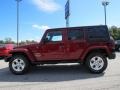 Deep Cherry Red Crystal Pearl - Wrangler Unlimited Sahara 4x4 Photo No. 4