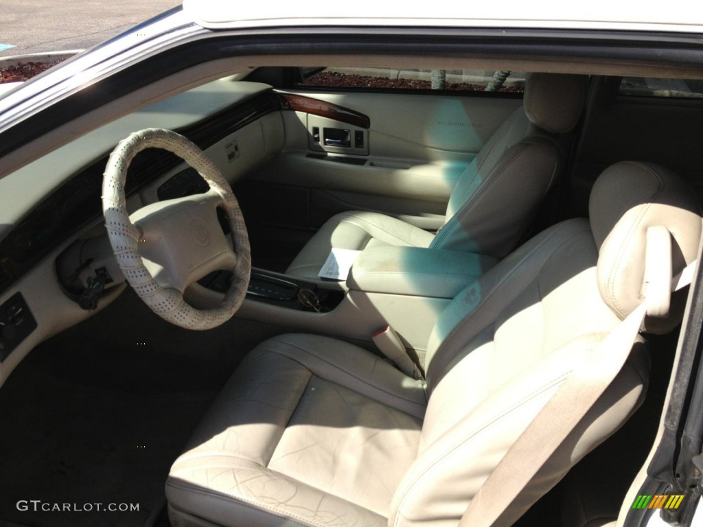 1999 Eldorado Coupe - White Diamond / Neutral Shale photo #3