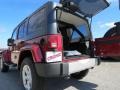 2013 Deep Cherry Red Crystal Pearl Jeep Wrangler Unlimited Sahara 4x4  photo #14