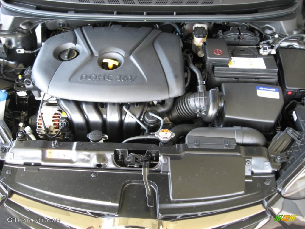 2013 Elantra Coupe GS - Black / Gray photo #10