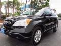 2009 Crystal Black Pearl Honda CR-V EX  photo #7