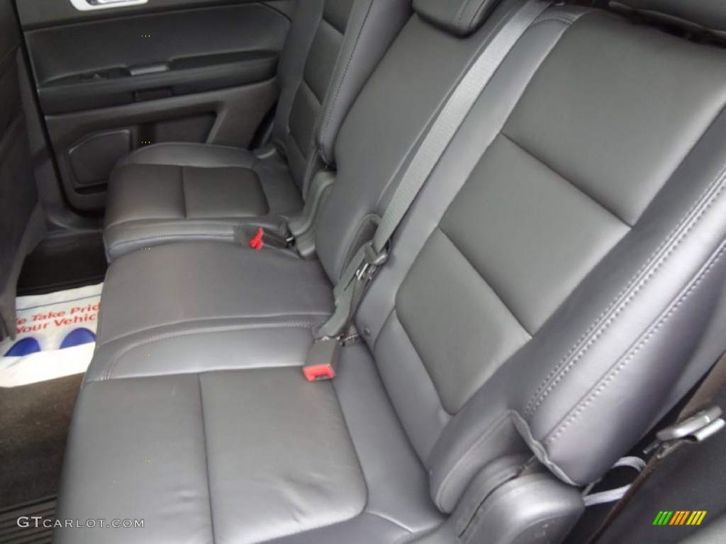 2012 Explorer XLT 4WD - Ingot Silver Metallic / Charcoal Black photo #15