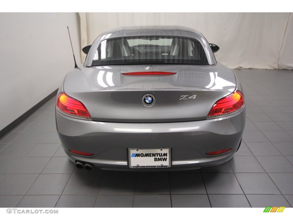 2011 Z4 sDrive30i Roadster - Space Gray Metallic / Black photo #13