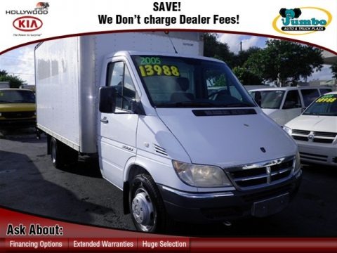 2005 Dodge Sprinter Van 3500 Cutaway Moving Van Data, Info and Specs