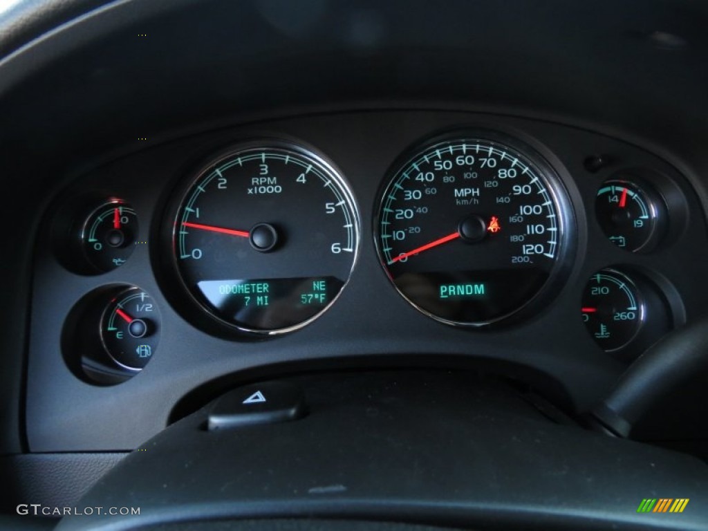 2013 Chevrolet Avalanche LT Gauges Photo #72712451