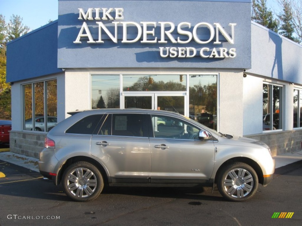 2008 MKX AWD - Vapor Silver Metallic / Medium Light Stone photo #29