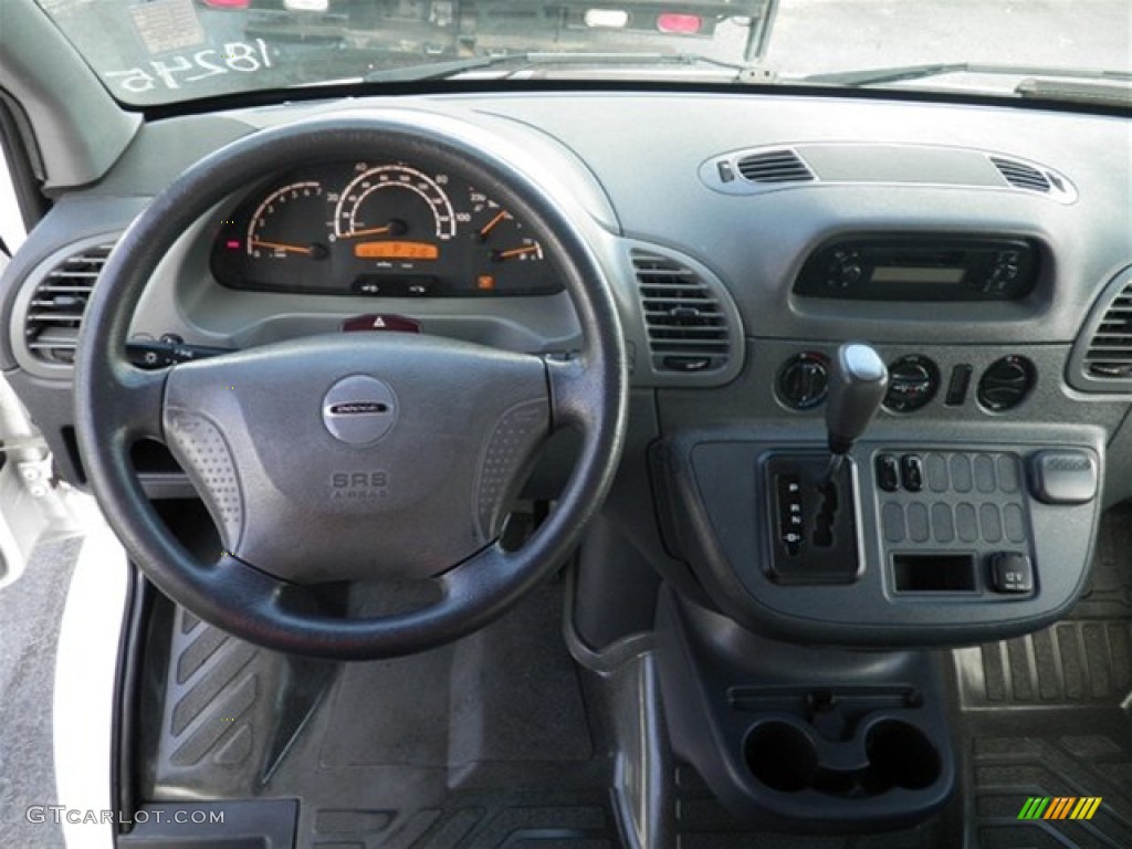 2005 Dodge Sprinter Van 3500 Cutaway Moving Van Gray Dashboard Photo #72712608
