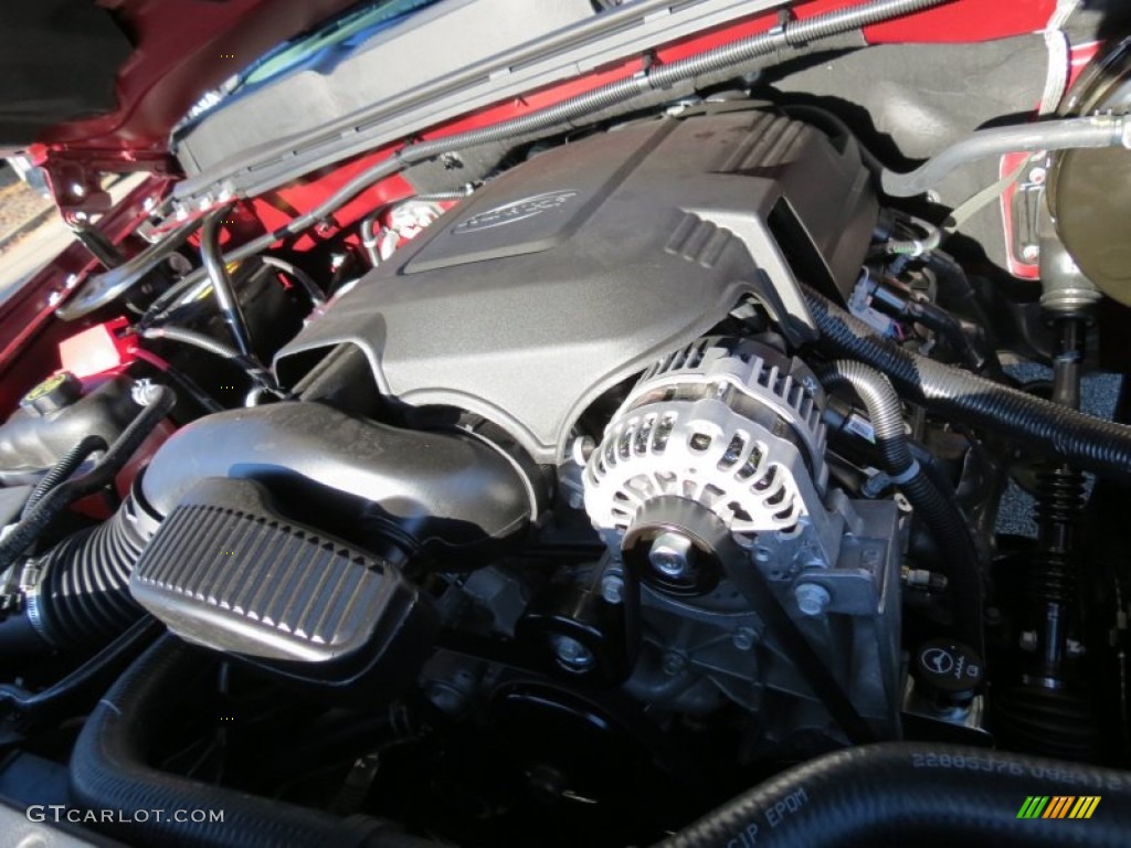 2013 Silverado 1500 LS Crew Cab - Deep Ruby Metallic / Ebony photo #13