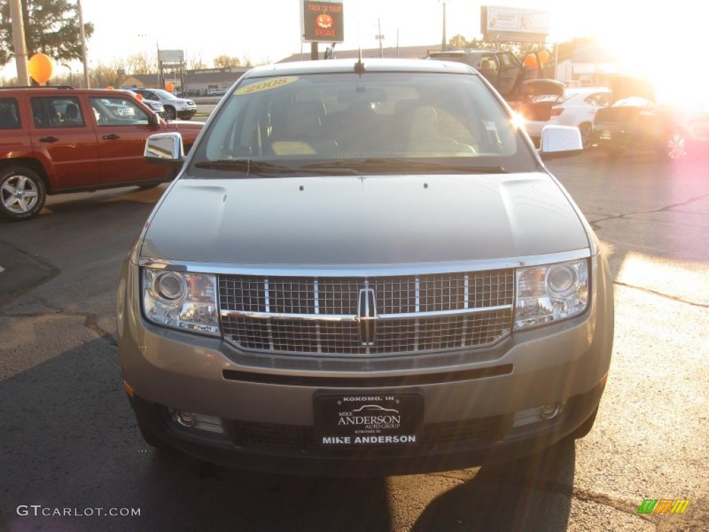 2008 MKX AWD - Vapor Silver Metallic / Medium Light Stone photo #49