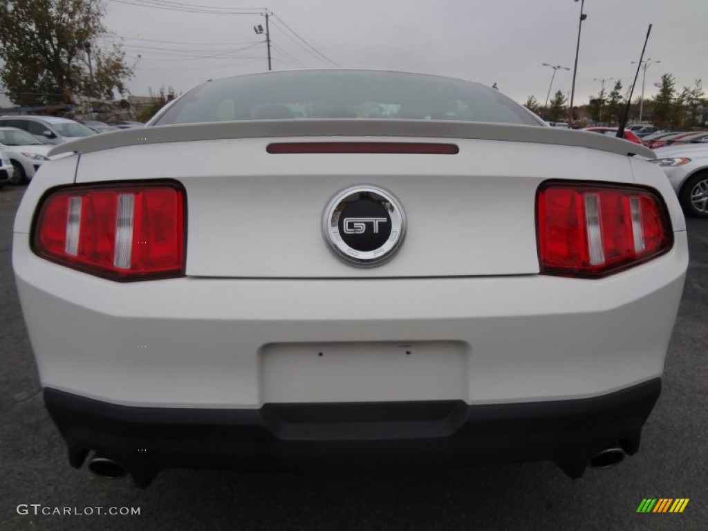 2011 Mustang GT Coupe - Performance White / Charcoal Black photo #6