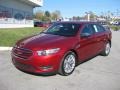 2013 Ruby Red Metallic Ford Taurus Limited 2.0 EcoBoost  photo #2