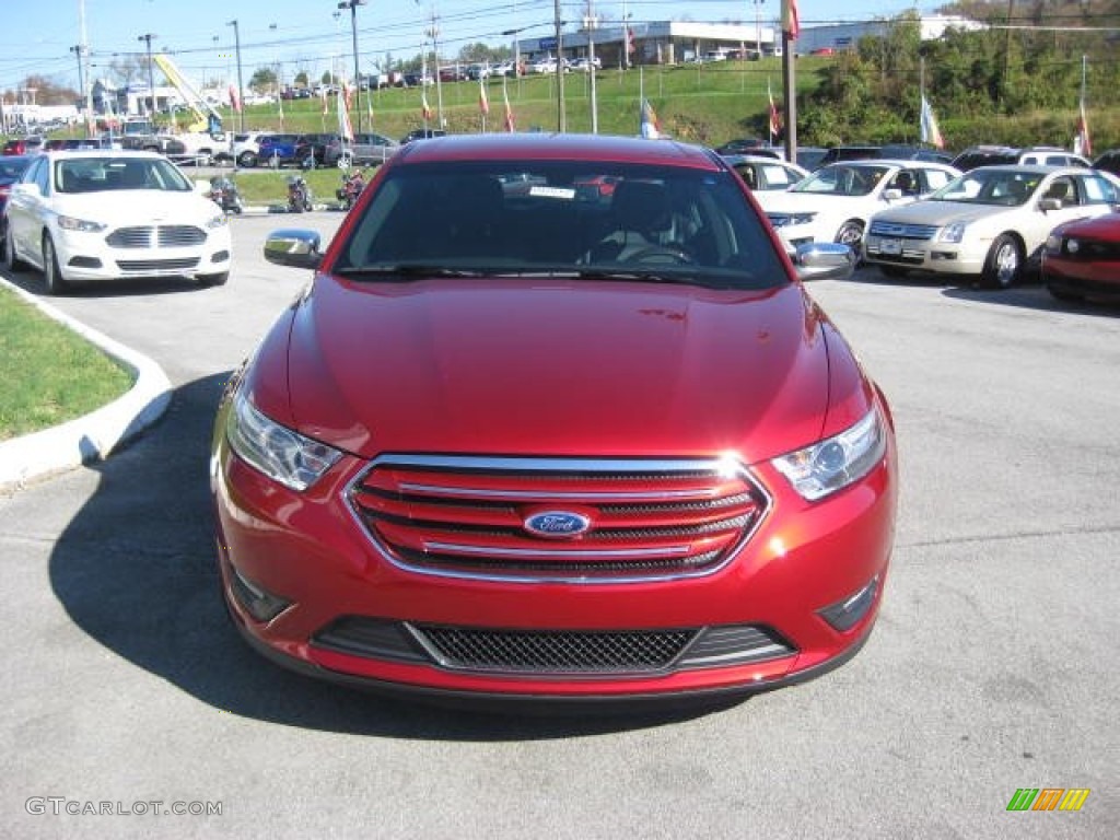 Ruby Red Metallic 2013 Ford Taurus Limited 2.0 EcoBoost Exterior Photo #72713705