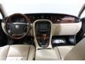 2008 Jaguar XJ Champagne/Charcoal Interior Dashboard Photo
