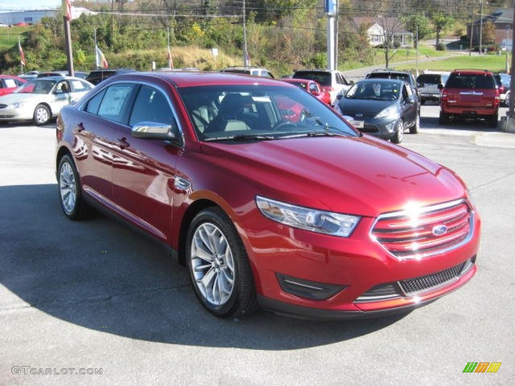 Ruby Red Metallic 2013 Ford Taurus Limited 2.0 EcoBoost Exterior Photo #72713729