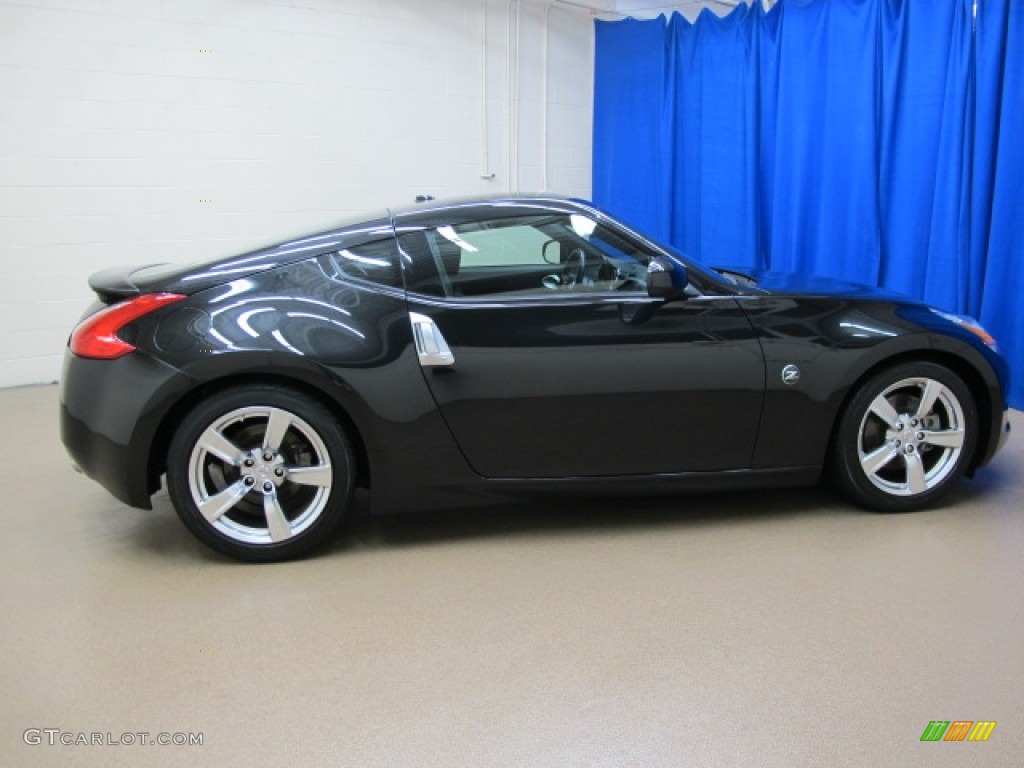Magnetic Black 2009 Nissan 370Z Coupe Exterior Photo #72713852