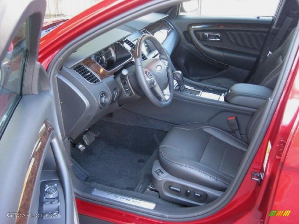2013 Taurus Limited 2.0 EcoBoost - Ruby Red Metallic / Charcoal Black photo #11