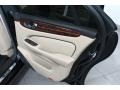 2008 Jaguar XJ Champagne/Charcoal Interior Door Panel Photo