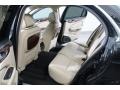 2008 Jaguar XJ Champagne/Charcoal Interior Rear Seat Photo