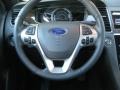 Charcoal Black Steering Wheel Photo for 2013 Ford Taurus #72714129