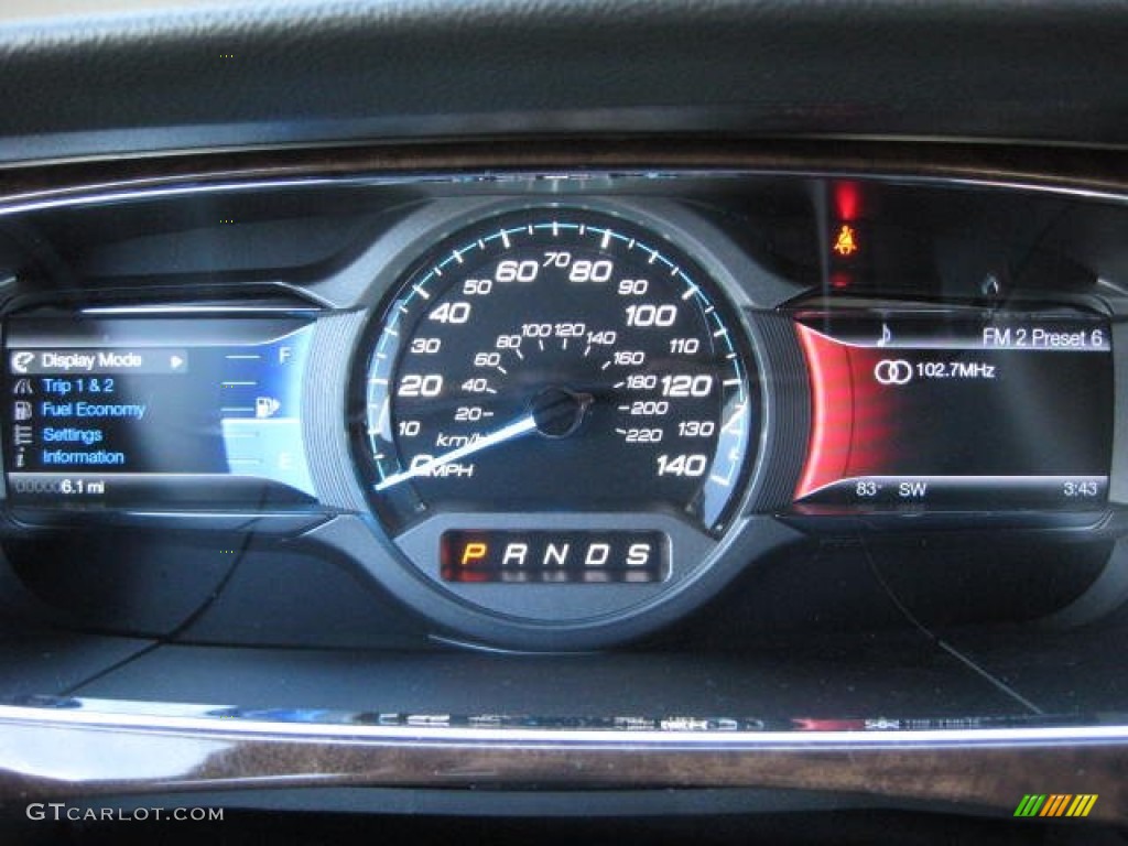2013 Ford Taurus Limited 2.0 EcoBoost Gauges Photo #72714148