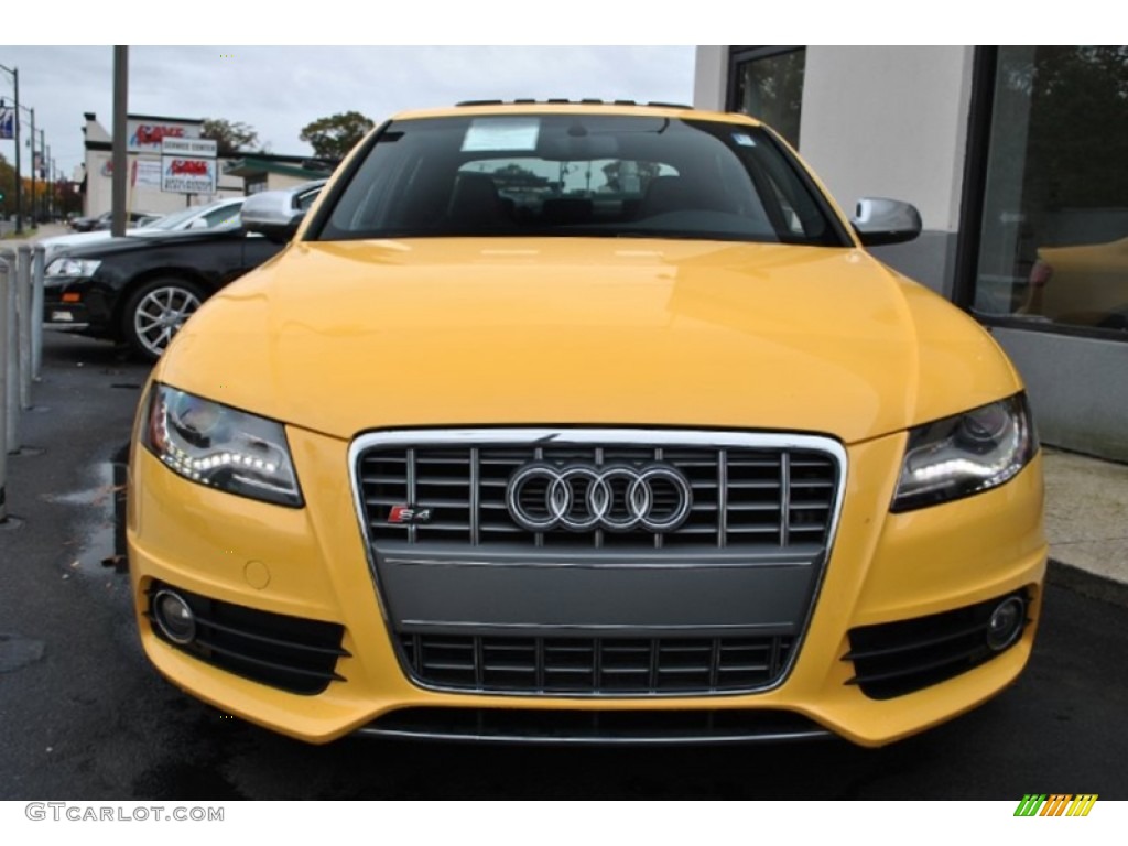 Imola Yellow 2010 Audi S4 3.0 quattro Sedan Exterior Photo #72714155