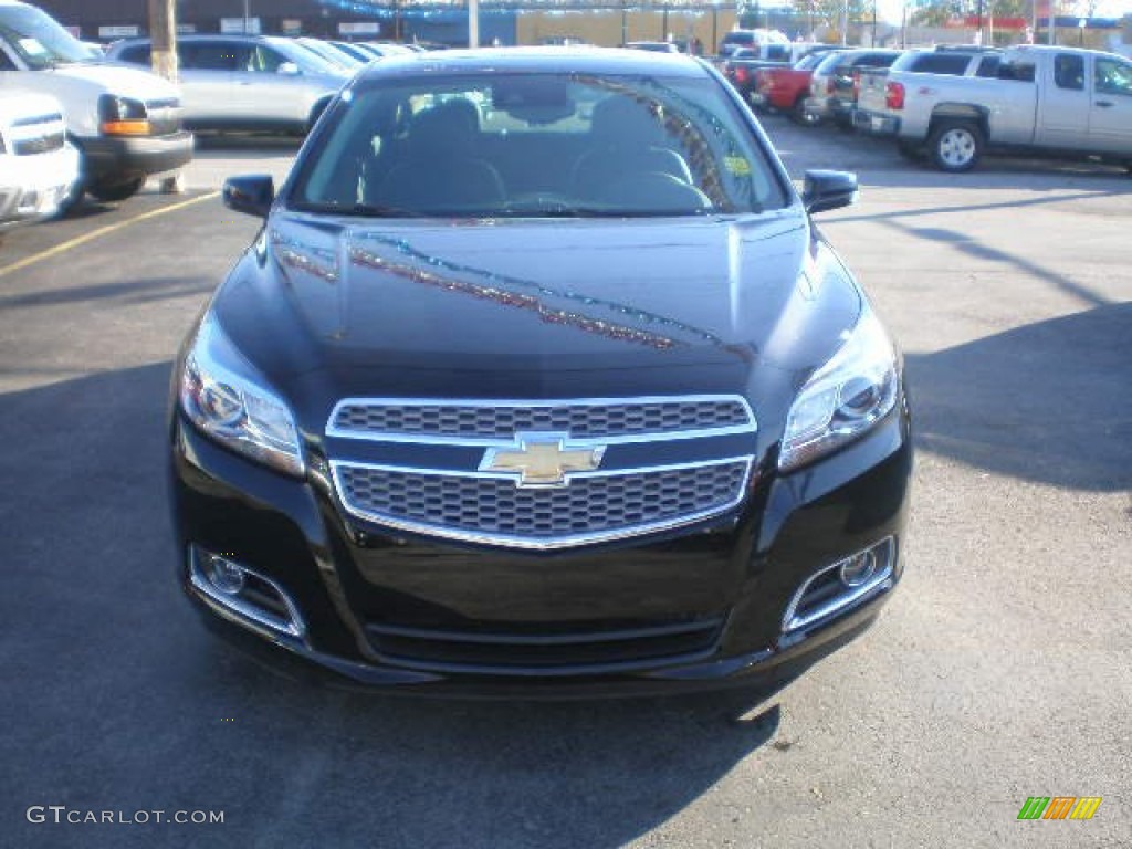 2013 Malibu LTZ - Black / Jet Black photo #13