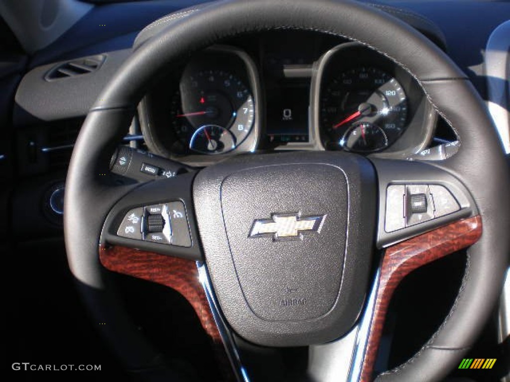 2013 Malibu LTZ - Black / Jet Black photo #15