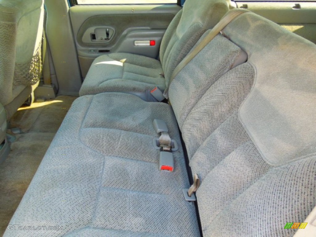 1997 Chevrolet Tahoe LS 4x4 Rear Seat Photo #72714973
