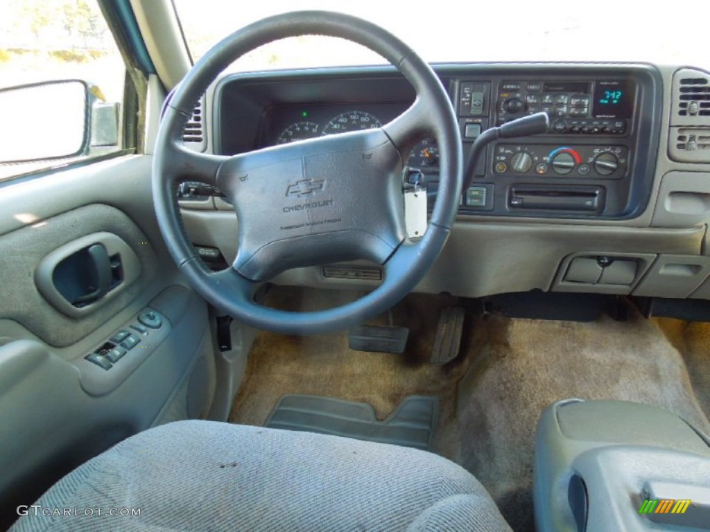 1997 Tahoe LS 4x4 - Ocean Blue Metallic / Pewter photo #17