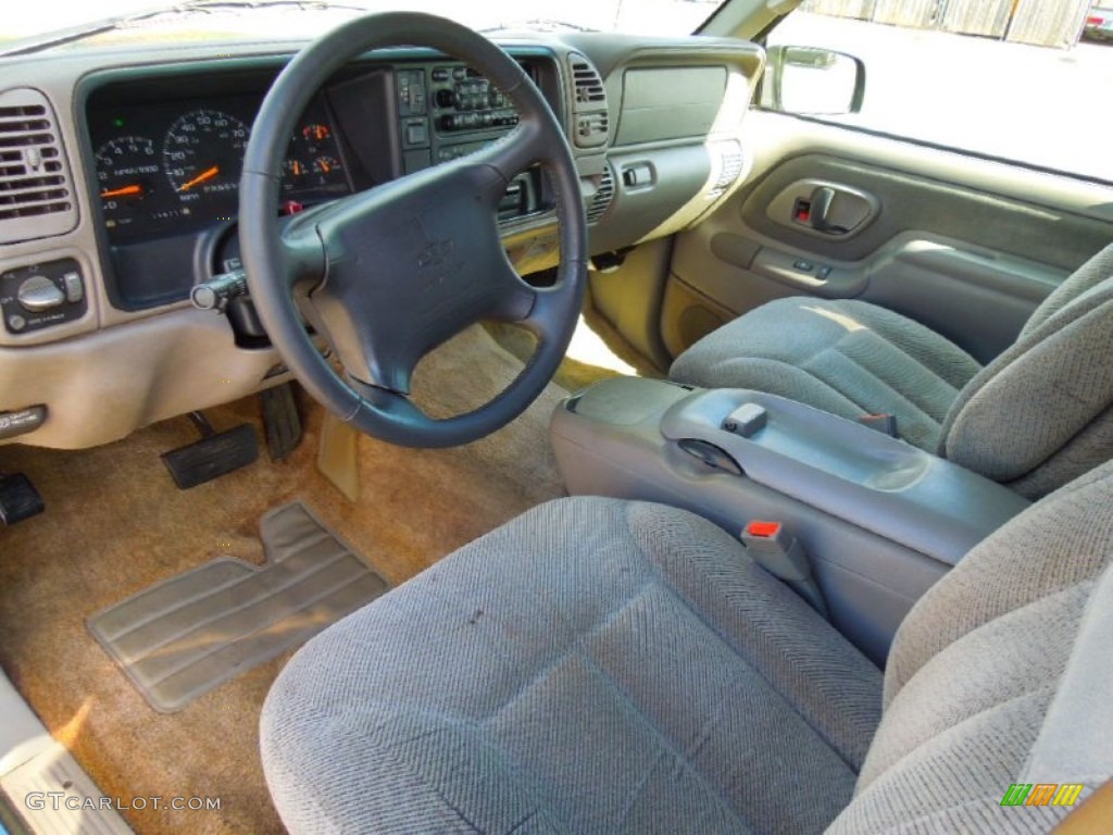 Pewter Interior 1997 Chevrolet Tahoe LS 4x4 Photo #72715214