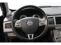 Charcoal/Charcoal 2009 Jaguar XF Supercharged Steering Wheel