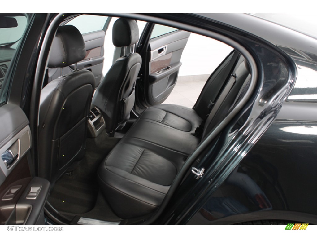 2009 Jaguar XF Supercharged Rear Seat Photo #72715889