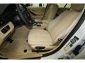 2013 BMW 3 Series Veneto Beige Interior Front Seat Photo